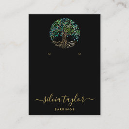 Visita Árbol de vida Árbol espiritual Tarjeta de Negocio 