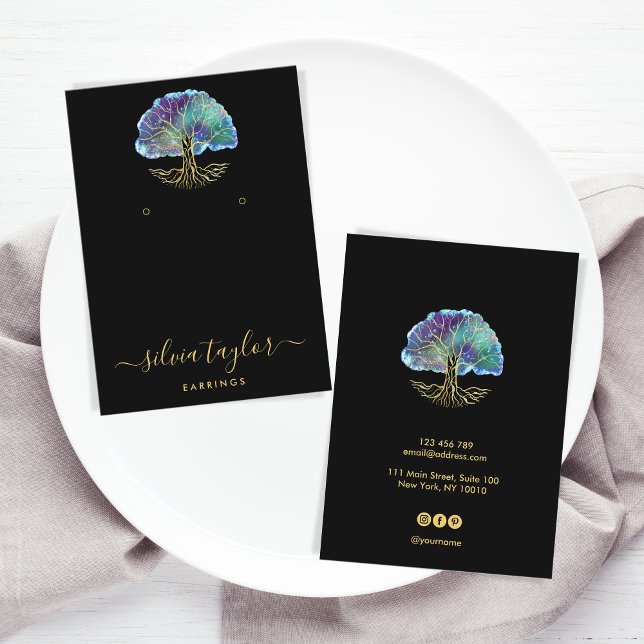 Visita Árbol de vida Árbol espiritual Tarjeta de Negocio  (Subido por el creador)