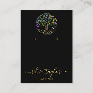 Visita Árbol de vida Árbol espiritual Tarjeta de Negocio 
