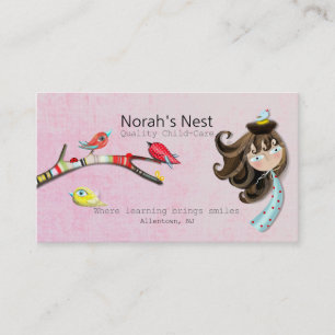 Visita Atención infantil de calidad Norah: tarjeta de vi