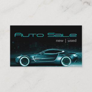 Visita Auto Car Dealer Body Shop tarjeta de presentación