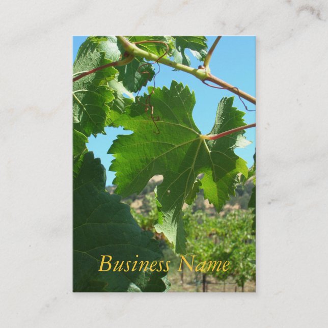 Visita Autobús. Tarjeta - Vino de uva (Anverso)