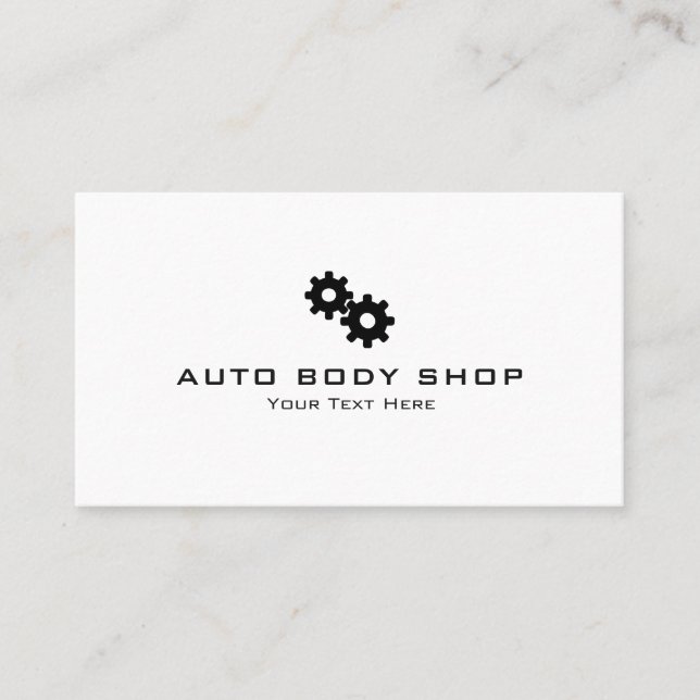 Visita Automoción - Tarjeta de presentación de la Tienda  (Anverso)