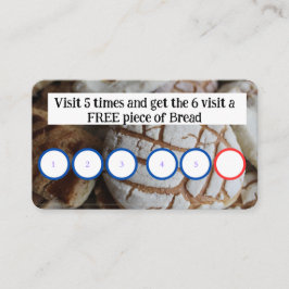 VISITA BAKERY - TARJETA DE LEALTAD DEL CLIENTE