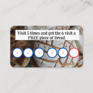VISITA BAKERY - TARJETA DE LEALTAD DEL CLIENTE