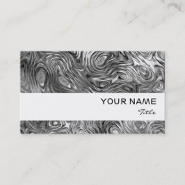 Visita Banda blanca de la tarjeta de presentación de impr