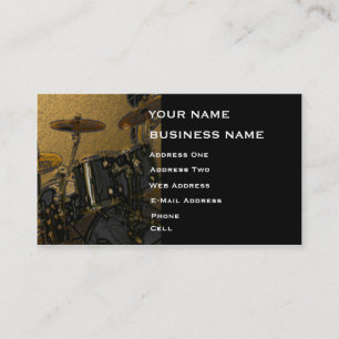 Visita Batería - tarjeta de la industria musical