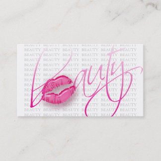 Visita Belleza Tarjeta de Negocios Ropa Glossy Gris texto