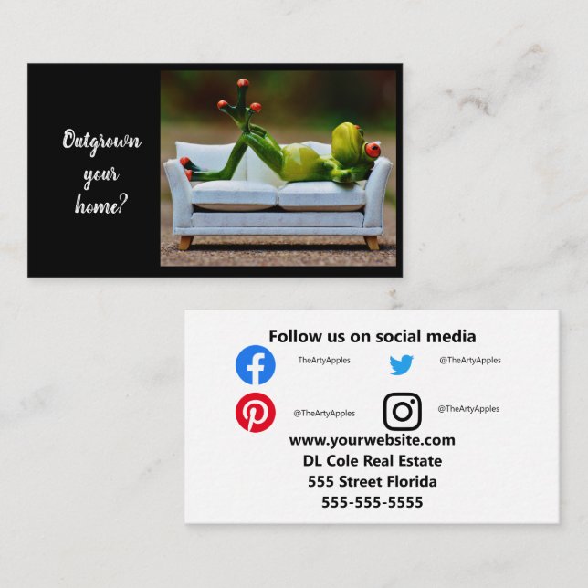 Visita Bienes inmuebles en la valoración de la tarjeta de (Anverso / Reverso)