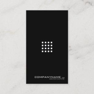 Visita Black&white minimalistic moderno III de la tarjeta