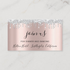 Visita Boda de la tarjeta de recepción Ducha de novias Pe