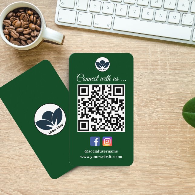 Visita Buscar para conectar la tarjeta de presentación |  (Scan to Connect Business Card | Instagram Facebook)