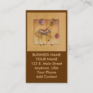 Visita Business - Tarjeta de perfil - Carrusel Giraffe