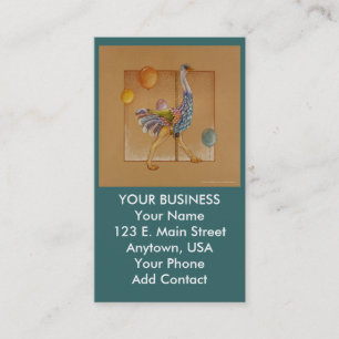 Visita Business - Tarjeta de perfil - Óstrich carrusel
