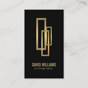 Visita Cajas de oro Profesional, elegante tarjeta de visi