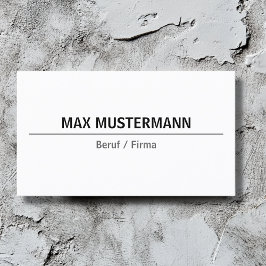 Visita Calefacción sanitaria Klimatechnik tarjeta de