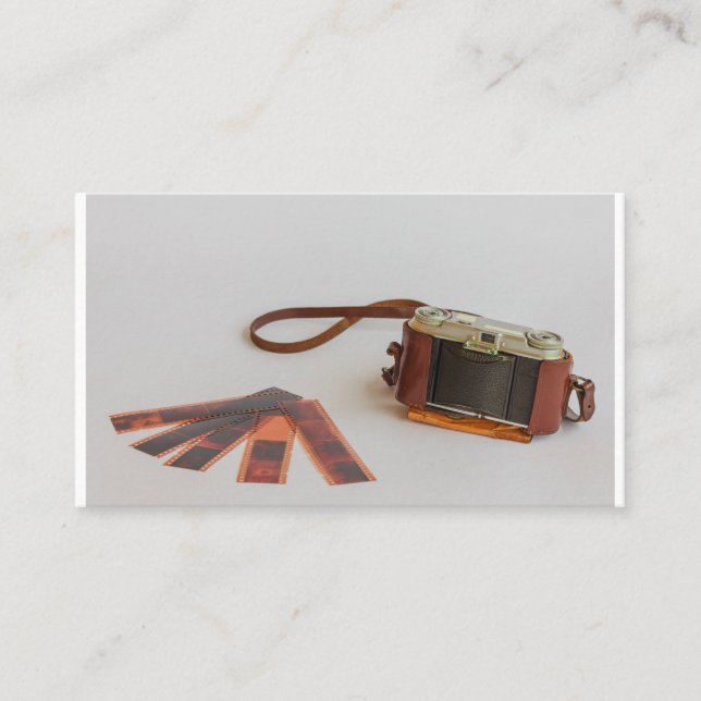 Visita cámara vieja con la negativa en   tarjeta de (Anverso)