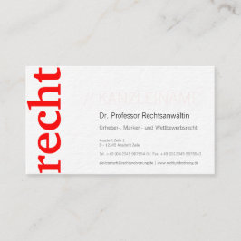 Visita Cancillería tarjeta de presentación