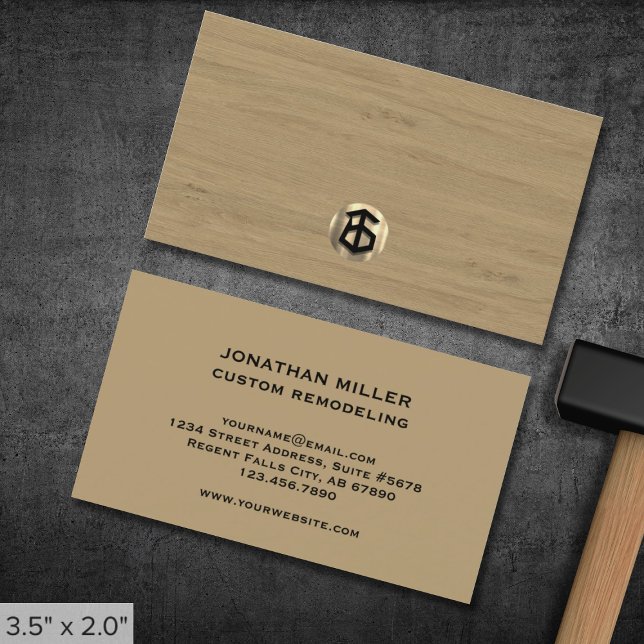 Visita Carpintería moderna de madera Carpentry Tarjeta de (Subido por el creador)