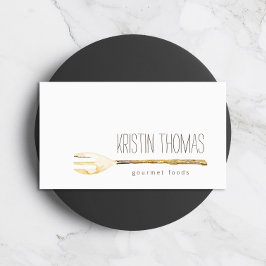 Visita Catálogo de horquilla acuática, chef, tarjeta de v