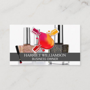 Visita Cepillo polaco de uñas   Tarjeta de presentación d