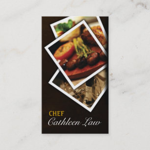Visita Chef, catering, comida, restaurante, tarjeta de vi