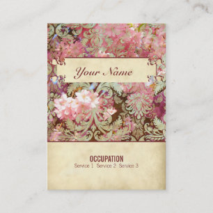 Visita CherryBlossom No.47 - Tarjeta de perfil para empre