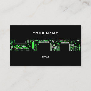 Visita Circuito verde 2 tarjeta de presentación de banda 