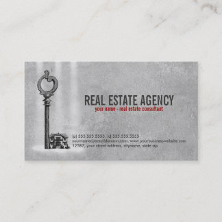 Visita Clave y Casa - Tarjeta de Negocios Inmobiliaria