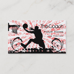 Visita Coach Basketball - Tarjeta de presentación
