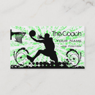 Visita Coach Basketball - Tarjeta de presentación