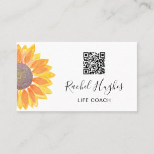 Visita Coche de vida QR Code Tarjeta de presentación