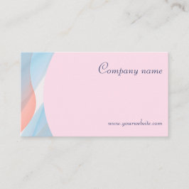 Visita Código QR abstracto minimalista tarjeta de present