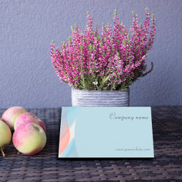 Visita Código QR abstracto minimalista tarjeta de present