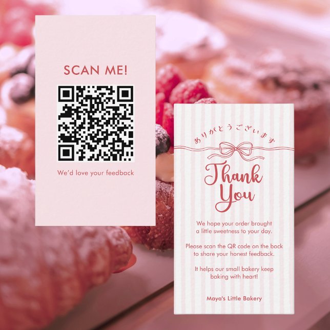 Visita Código QR de tarjeta de revisión de raya de Coquet (Subido por el creador)