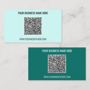 Visita Código QR Información de texto Color de la tarjeta