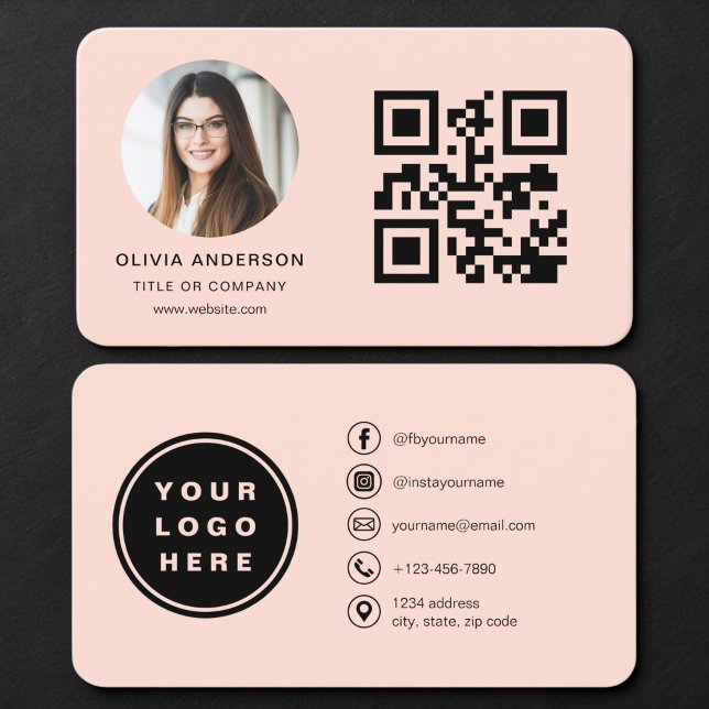 Visita Código QR Tarjeta de Foto de Coral  (Subido por el creador)