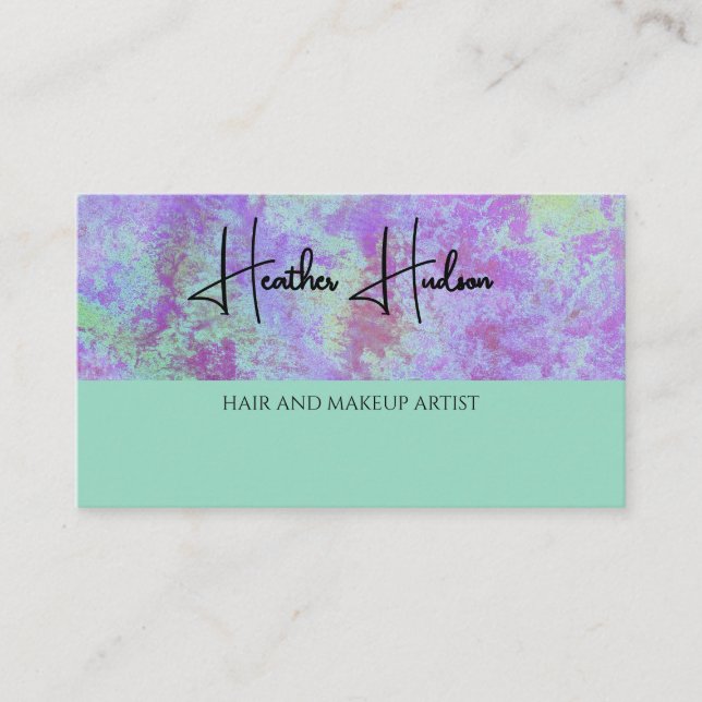 Visita Código QR Tarjeta de presentación moderna (Anverso)