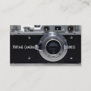 Visita Colección VINTAGE CAMERA 01 tarjeta de presentaci