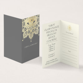Visita Consejería espiritual, Psíquica - Tarjeta de visit