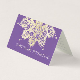 Visita Consejería espiritual, Psíquica - Tarjeta de visit