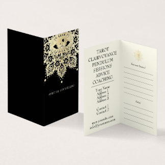 Visita Consejería espiritual, Psíquica - Tarjeta de visit