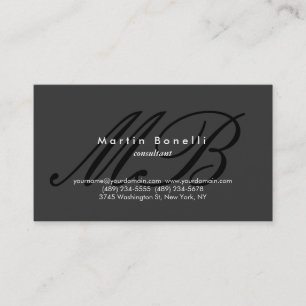 Visita Consultor de Guión Minimalista Tarjeta de Presenta