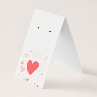 Visita Corazones dulces se vuelcan sobre la tarjeta de ga