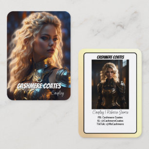 Visita Coscards Minimalistas Tarjeta de Personaje de Co