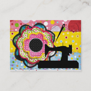 Visita Coser / Handmade By - Tarjeta de presentación / de