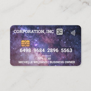 Visita Crédito   Tarjeta de débito   Galaxia   Código QR