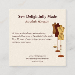 Visita Cuadrada Cómo vender tarjeta de presentación creativa