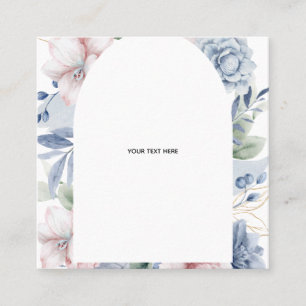 Visita Cuadrada Crea tu propia tarjeta de agradecimiento floral do