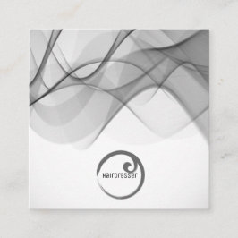 Visita Cuadrada Cuadrado de moda moderno elegante de la tarjeta de